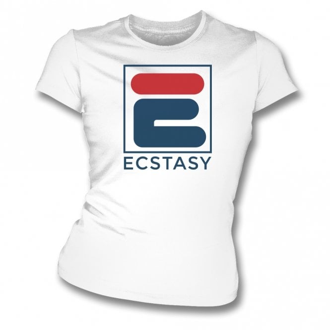 Ecstasy Logo Womens Slim Fit T-Shirt