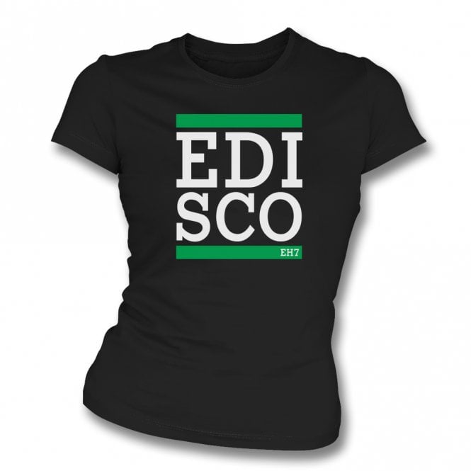 EDI SCO (Hibs Influenced) Womens Slim Fit T-Shirt