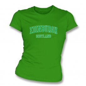 Edinburgh (Hibernian Influenced) Womens Slim Fit T-Shirt