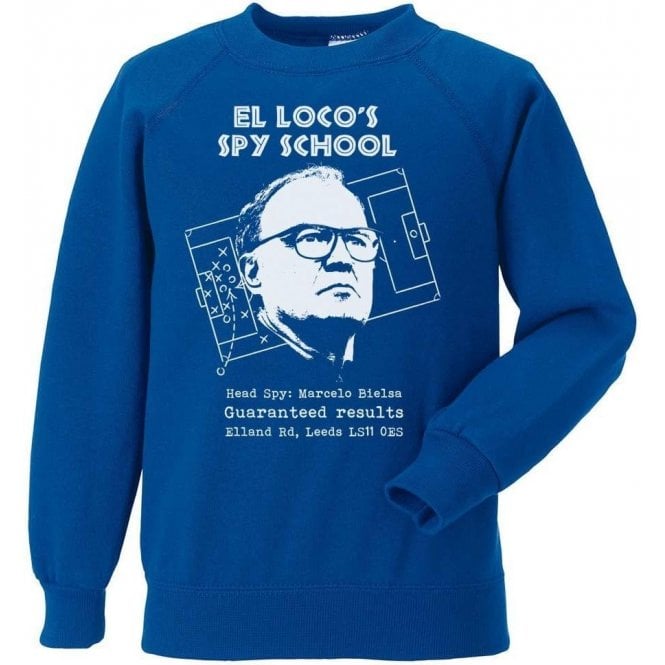 El Loco's Spy School (Leeds United) Kids Sweatshirt