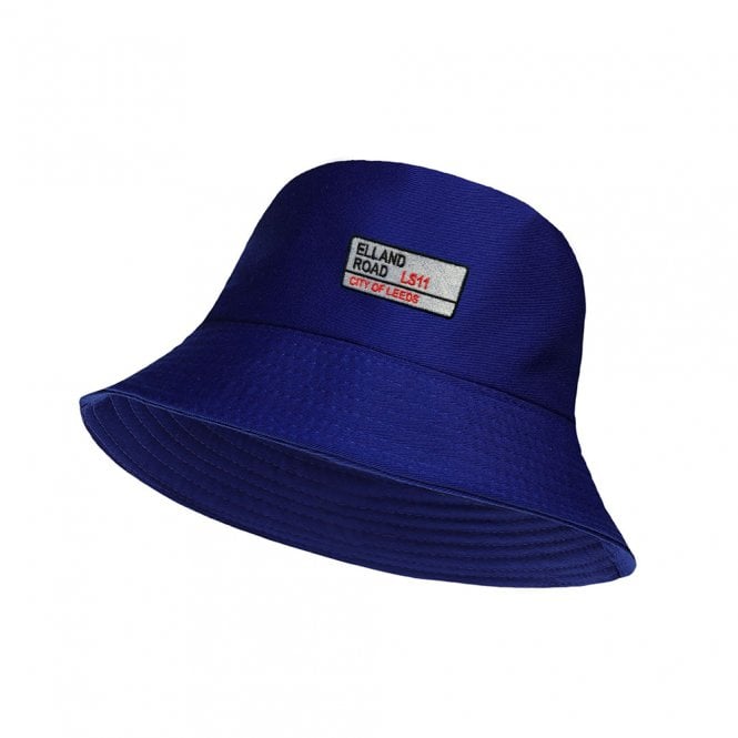 Elland Road (Leeds United Influenced) Road Sign Embroidered Terrace Bucket Hat