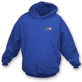 Elland Road (Leeds United Influenced) Road Sign Embroidered Terrace Kids Varsity Hoodie