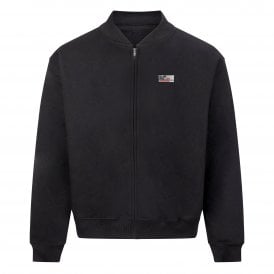 Elland Road (Leeds United Influenced) Road Sign Heavyweight Embroidered Bomber Sweatshirt