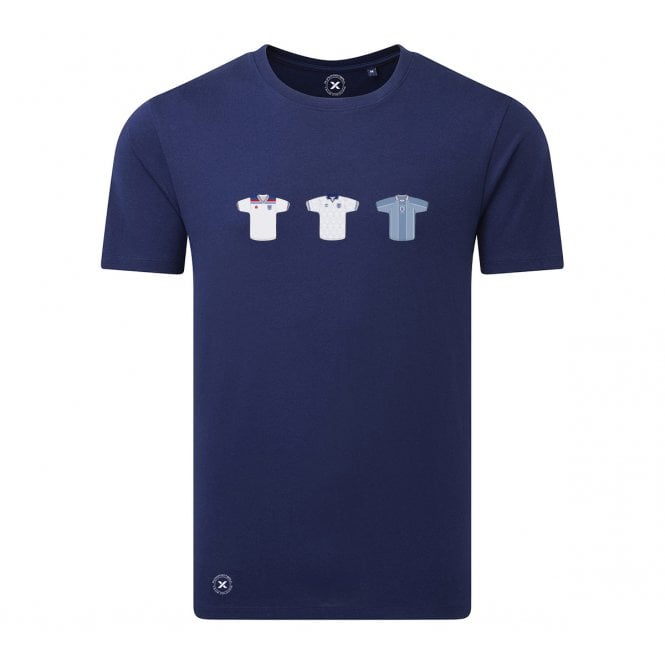 England Retro Football Kits (True Colours Collab) Organic T-Shirt