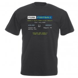 England Womens Euro 2022 Final Ceefax Vintage Wash T-Shirt