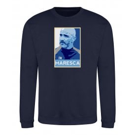 Enzo Maresca - Hope Poster (Manchester City Influenced) Organic Sweatshirt