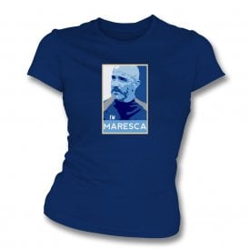 Enzo Maresca - Hope Poster (Manchester City Influenced) Womens Slim Fit T-Shirt
