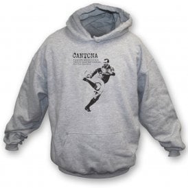 Eric Cantona (Banksy Style - Manchester United) Hooded Sweatshirt