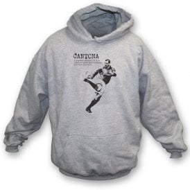 Eric Cantona (Banksy Style - Manchester United) Organic Hooded Sweatshirt