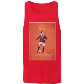 Eric Cantona "King Eric" Vintage Poster Men's Tank Top