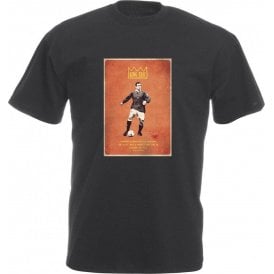 Eric Cantona "King Eric" Vintage Poster Vintage Wash T-Shirt