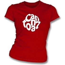 Eric Cantona Logo Women's Slim Fit T-shirt