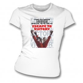 Escape To Victory Film Poster Womens Slim Fit T-Shirt
