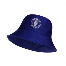 Everton Influenced Keep The Faith Embroidered Terrace Bucket Hat