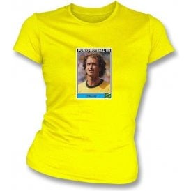 Falco 1986 (Brazil) Yellow Women's Slimfit T-Shirt