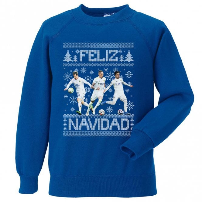 Feliz Navidad (Leeds United Influenced) Christmas Jumper
