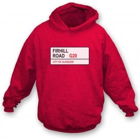 Firhill Road G20 (Partick) Kids Hooded Sweatshirt