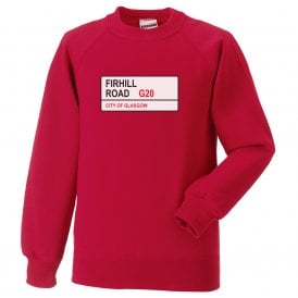 Firhill Road G20 (Partick) Sweatshirt