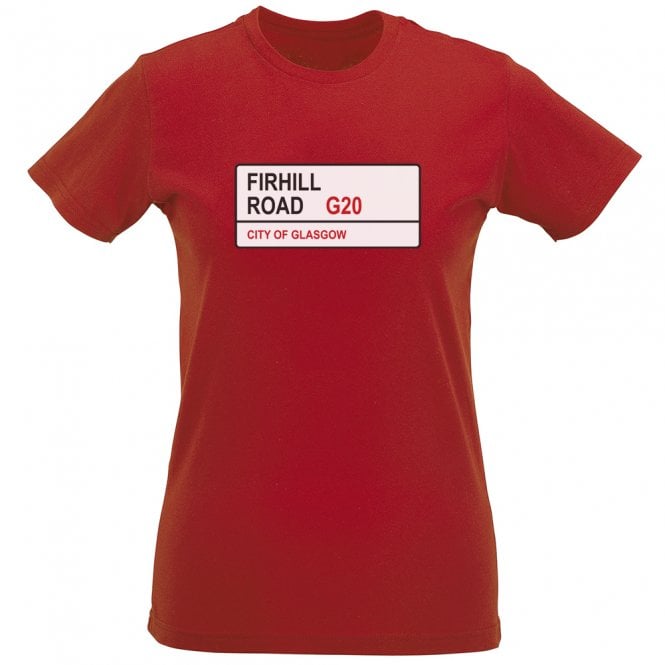 Firhill Road G20 (Partick) Womens Slim Fit T-Shirt