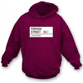 Firpark Street ML1 Hooded Sweatshirt (Motherwell)