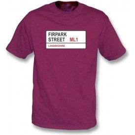 Firpark Street ML1 T-Shirt (Motherwell)