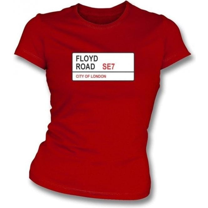 Floyd Road SE7 Women's Slimfit T-Shirt (Charlton)