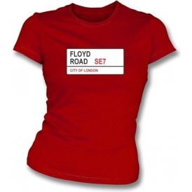 Floyd Road SE7 Women's Slimfit T-Shirt (Charlton)