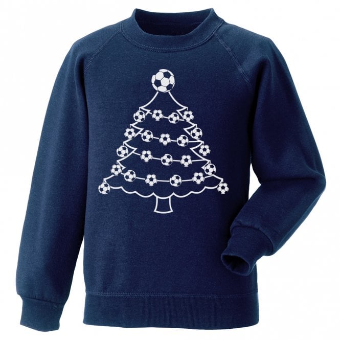 Football Christmas Tree (Preston North End Influenced) Christmas Jumper