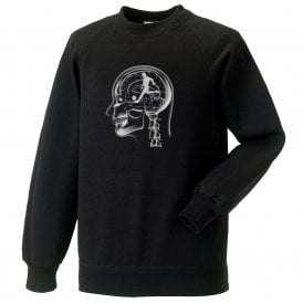 Football On The Brain Kids Sweatshirt