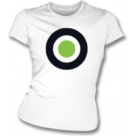 Forest Green Rovers Classic Mod Target Womens Slim Fit T-Shirt