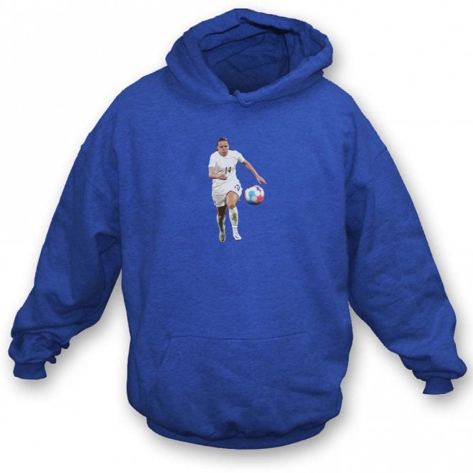 Fran Kirby (England) Art Print Hooded Sweatshirt