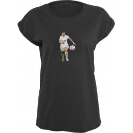 Fran Kirby (England) Art Print Womens Extended Shoulder T-Shirt