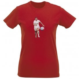 Fran Kirby (England) Art Print Womens Slim Fit T-Shirt