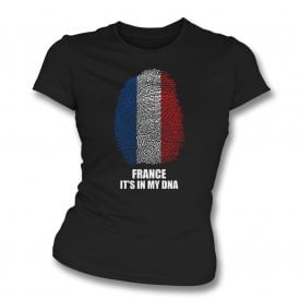 France - It's In My DNA Womens Slim Fit T-Shirt
