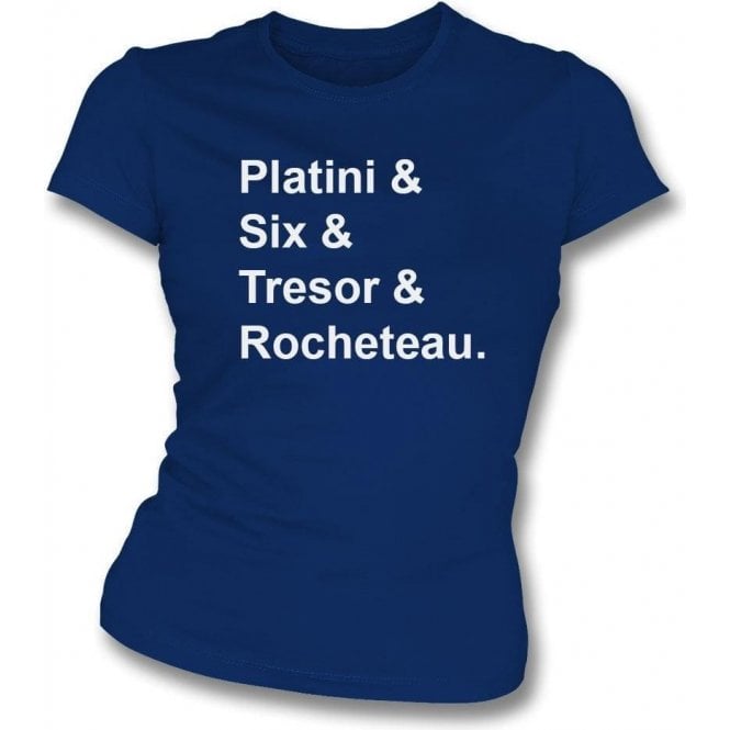 France World Cup 1978 Womens Slim Fit T-Shirt
