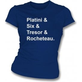 France World Cup 1978 Womens Slim Fit T-Shirt