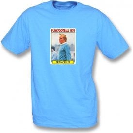 Francis Lee 1970 (Man City) Sky Blue T-Shirt