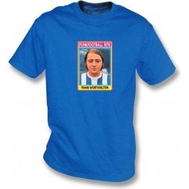 Frank Worthington 1970 (Huddersfield Town) Royal Blue T-Shirt