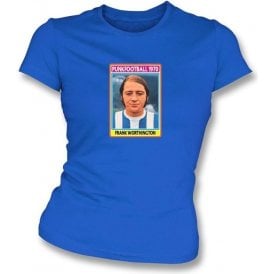 Frank Worthington 1970 (Huddersfield Town) Royal Blue Women's Slimfit T-Shirt