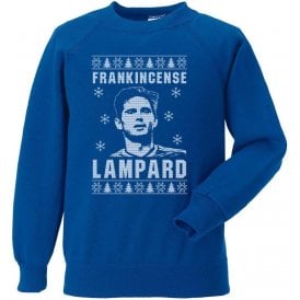 Frankincense Lampard (Chelsea Influenced) Kids Christmas Jumper