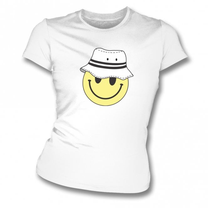 Fulham Bucket Hat Smiley Womens Slim Fit T-Shirt