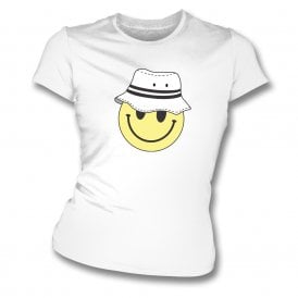 Fulham Bucket Hat Smiley Womens Slim Fit T-Shirt