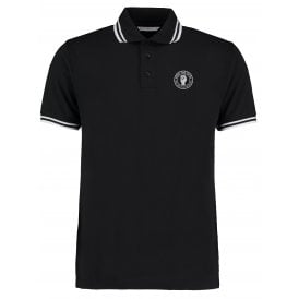 Fulham Influenced Keep The Faith Embroidered Terrace Polo Shirt