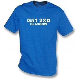 G51 2XD Glasgow Kids T-Shirt (Rangers)