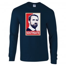 Gareth Southgate - Hope Poster (England) Long Sleeve T-Shirt