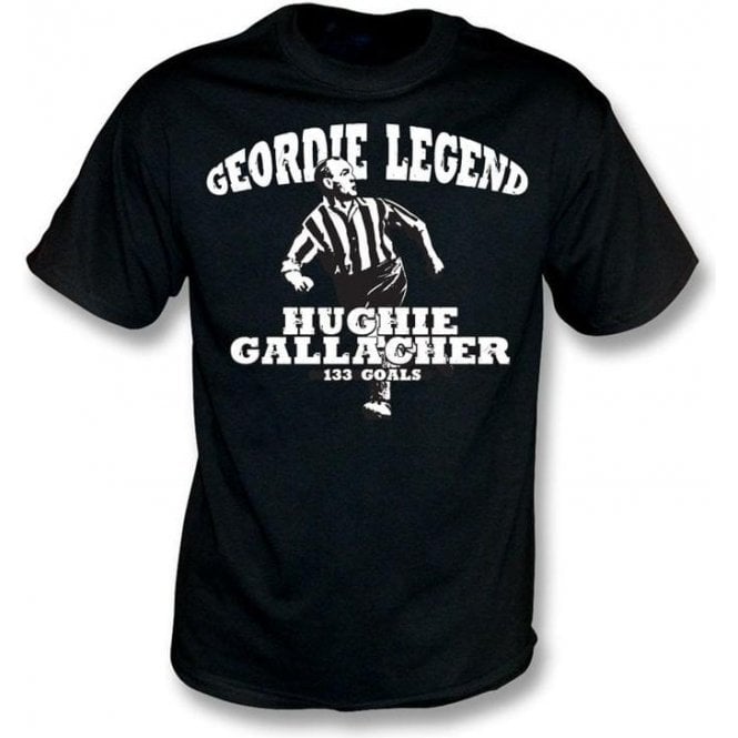 Geordie Legend Hughie Gallacher t-shirt