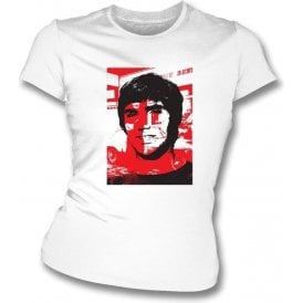 George Best Collage Women's Slimfit T-Shirt