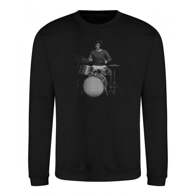 George Best On Drums (Manchester United Influenced) Sweatshirt