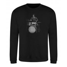 George Best On Drums (Manchester United Influenced) Sweatshirt