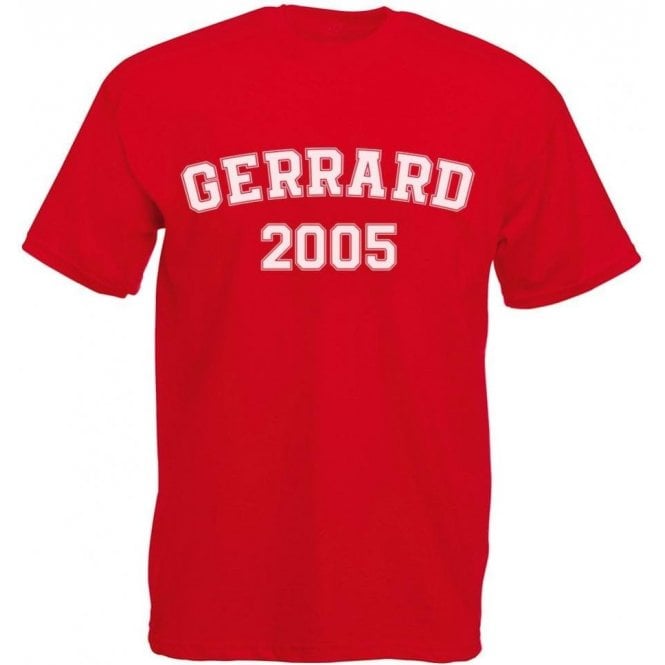 Gerrard 2005 (Liverpool) Kids T-Shirt